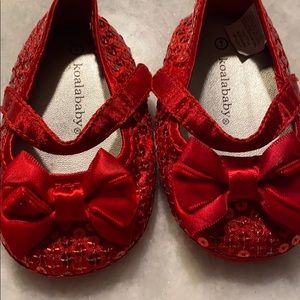 Infant girl size 1 shoes